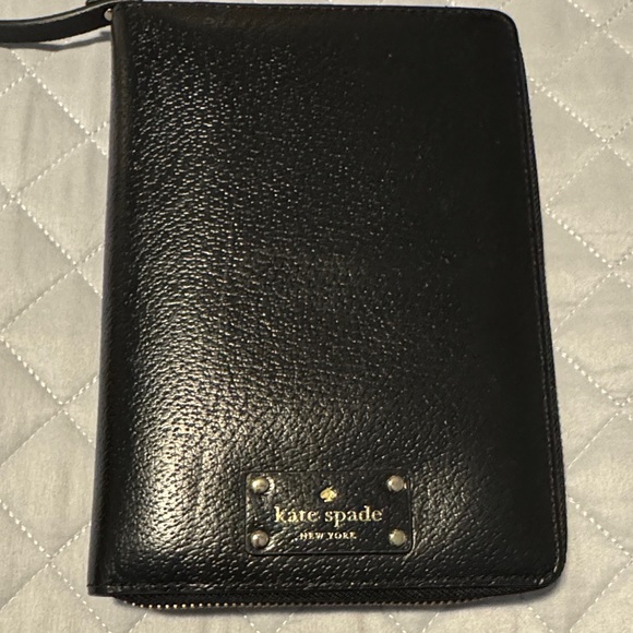 Kate Spade Black Textured Planner - Picture 1 of 12
